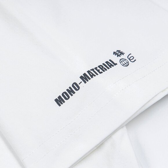 White Lapel Polo Shirt Kolon Sport - Picture 4 of 4